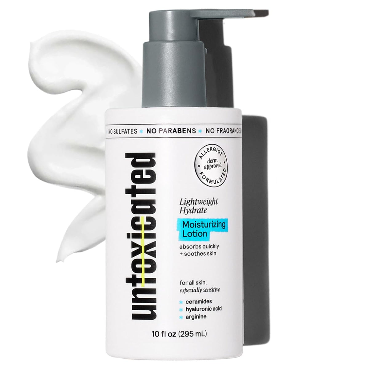Moisturizing Lotion - Daily Face Moisturizer & Body Lotion for Sensitive Skin - Ceramides &