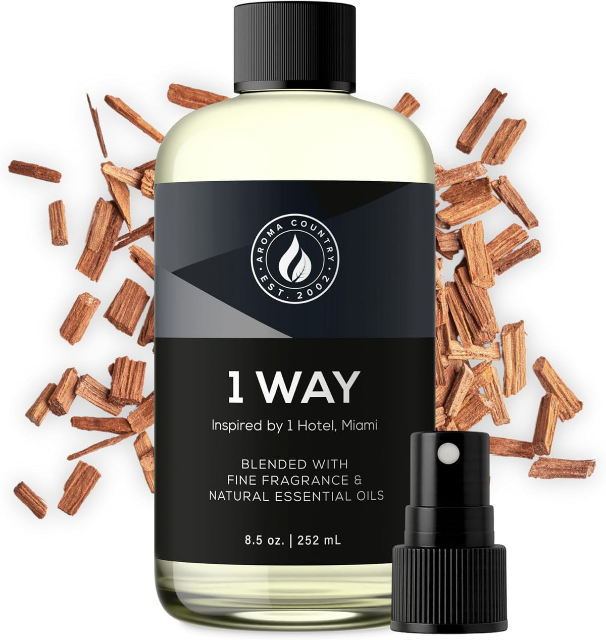 Aroma Country 1 Way Diffuser Oil - Luxury Hotel Santal Fragrance Oil for Diffuser Refill