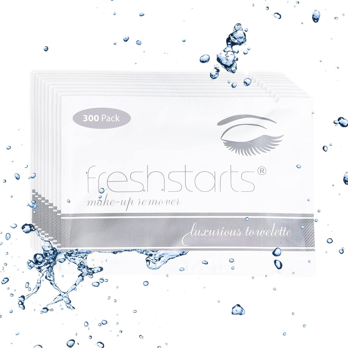Freshends Flushable Individually Wrapped Wipes – 100 Bulk Pack Luxurious Towelettes, Guest Bathroom