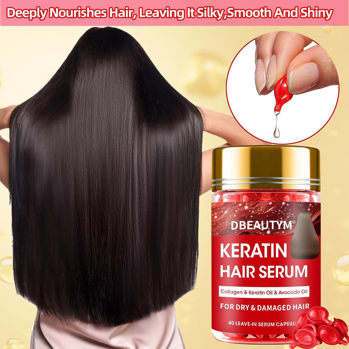 Batana Oil for Hair Growth & Keratin Hair Treatment Serum,Batana Hair Mask for Damaged Hair and