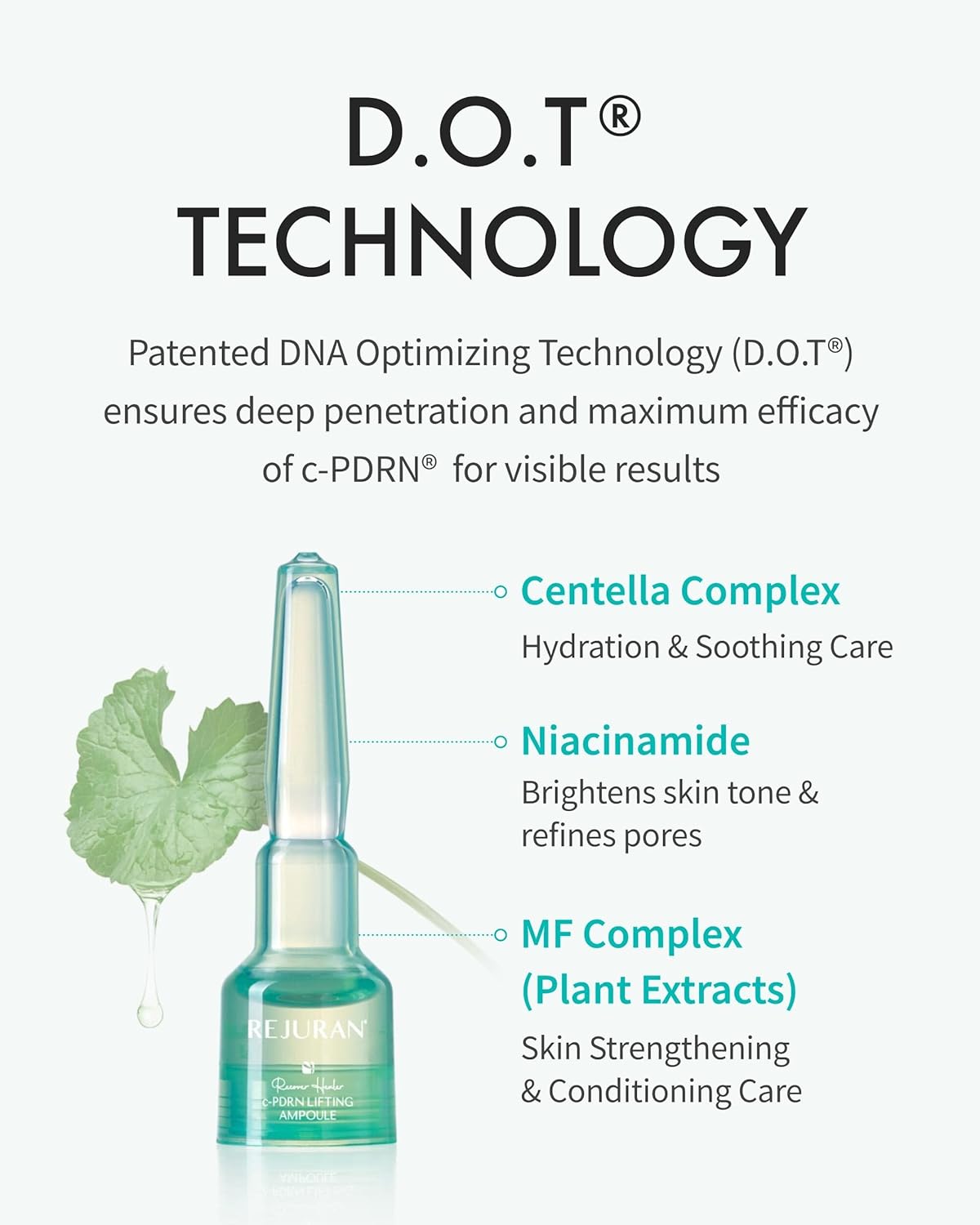 REJURAN® Recover c-PDRN® Lifting Ampoule - High Does Original Salmon DNA PDRN Serum DNA for