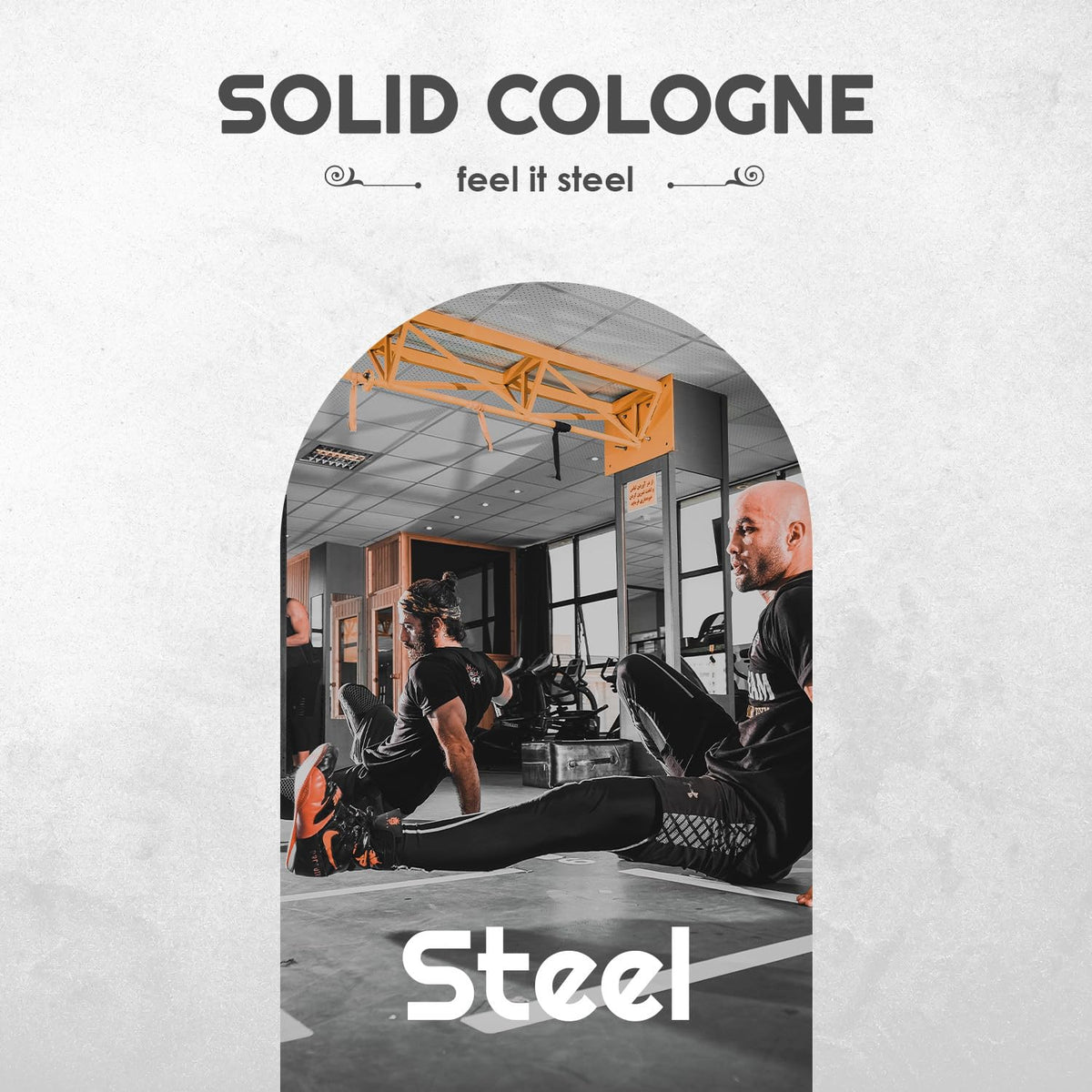 Steel Solid Cologne 0.75 oz - Natural Men's Cologne - Redefined men's fragrance Wax Cologne, Steel