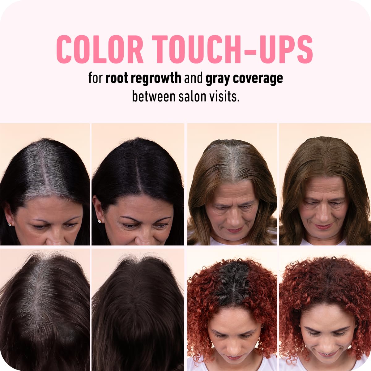 BOLDIFY Hairline Powder - Root Touch Up Hair Color for Gray Coverage - Bald Spot Concealing Hair