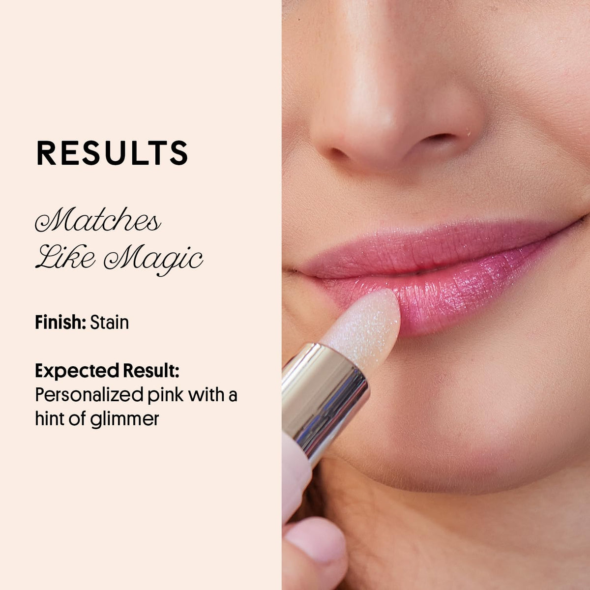 Winky Lux Unicorn Glimmer Balm -Hydrating ph Lip Balm, Natural Pink Tint with pH Color Changing