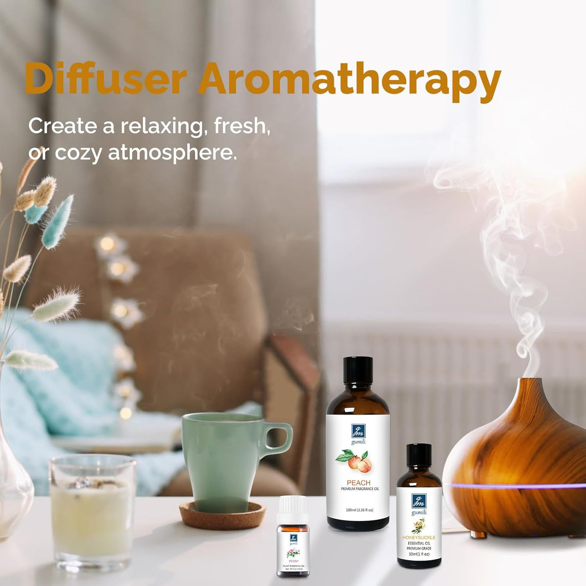 Vanilla Essential Oil – 1 Oz Vanilla Oil for Skin & Diffuser | Home Fragrance Oil for Body, Lotion