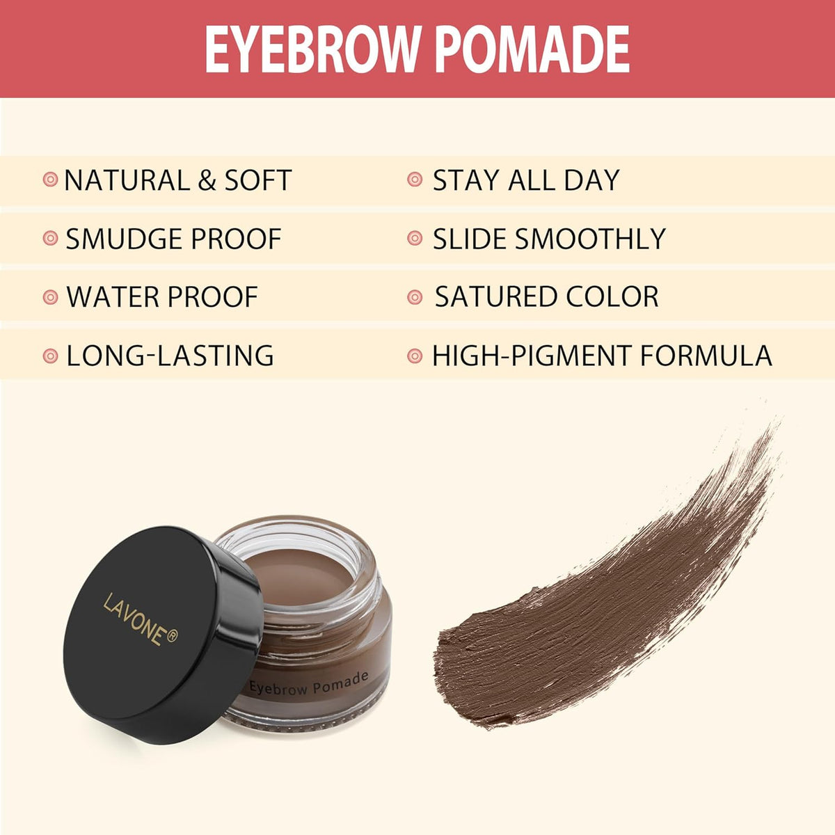 LAVONE Hair-Like Eyebrow Pen Makeup kit, Eyebrow Pencils for Women with Waterproof Microblading