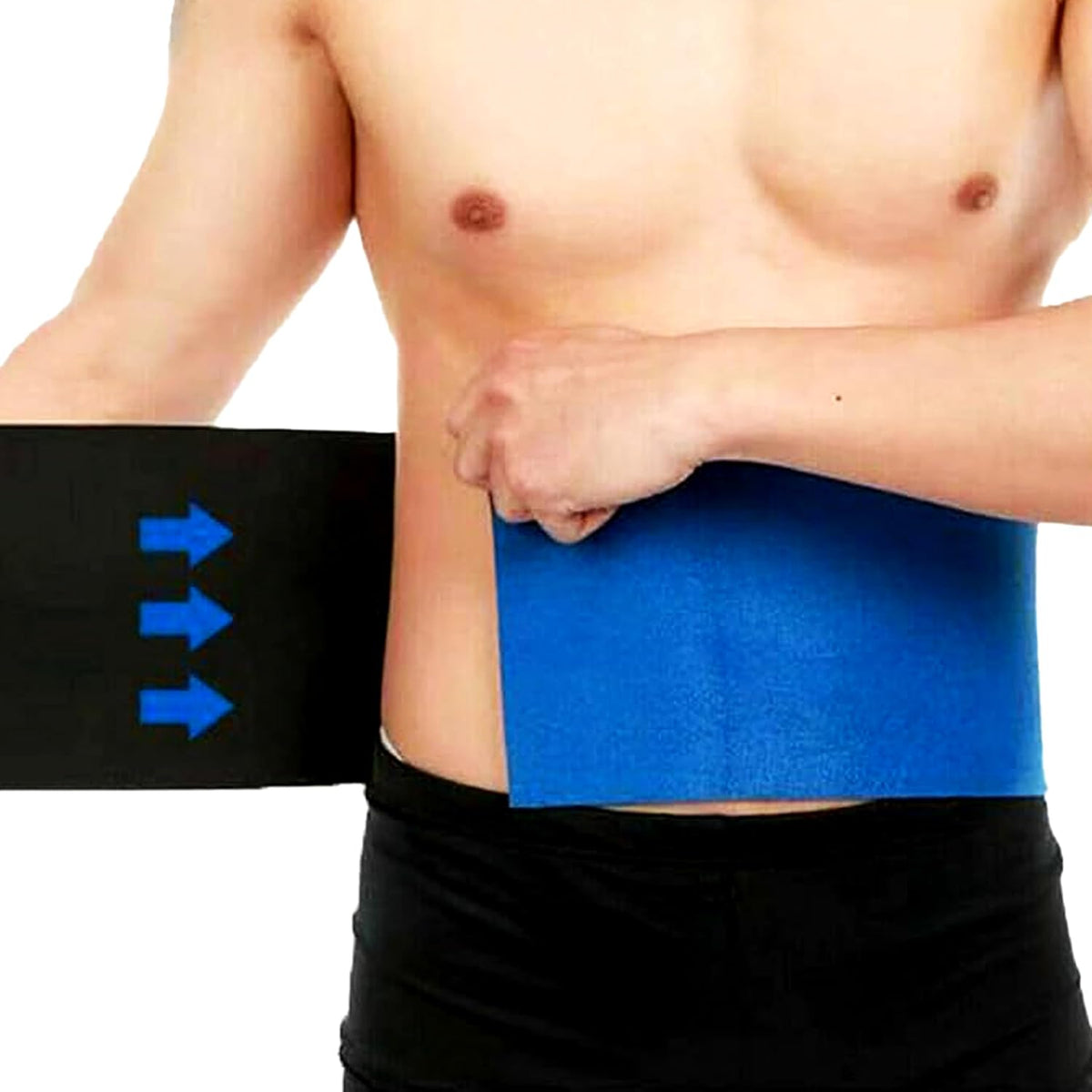 Waist Trimmer Belt for Women and Men – Slimming Body Shaper for Weight Loss – Sweat Band Wrap Ab