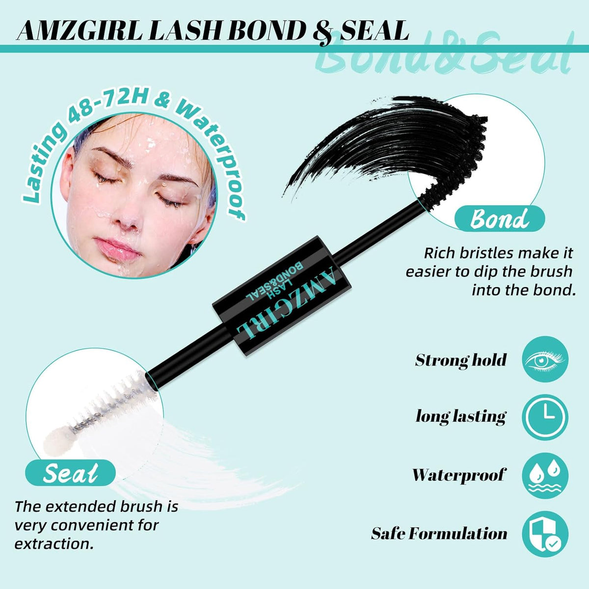 Lash Extension Kit 320Pcs,DIY Individual Lashes Clusters Kit,Lash Bond And Seal,Lash Remover For