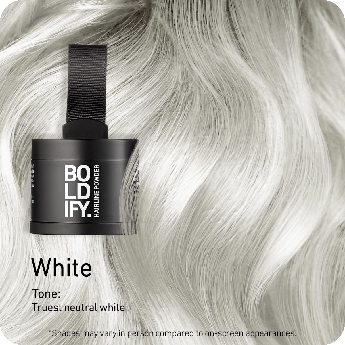 BOLDIFY Hairline Powder - Root Touch Up Hair Color for Gray Coverage - Bald Spot Concealing Hair