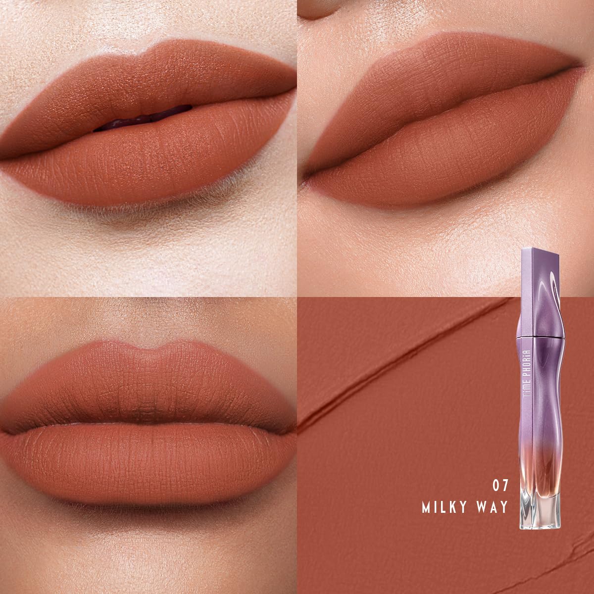 NEBULA VELVET LIP CREAM-Long Lasting Lip Stain, Waterproof and Transfer Proof Lip Tint, Matte