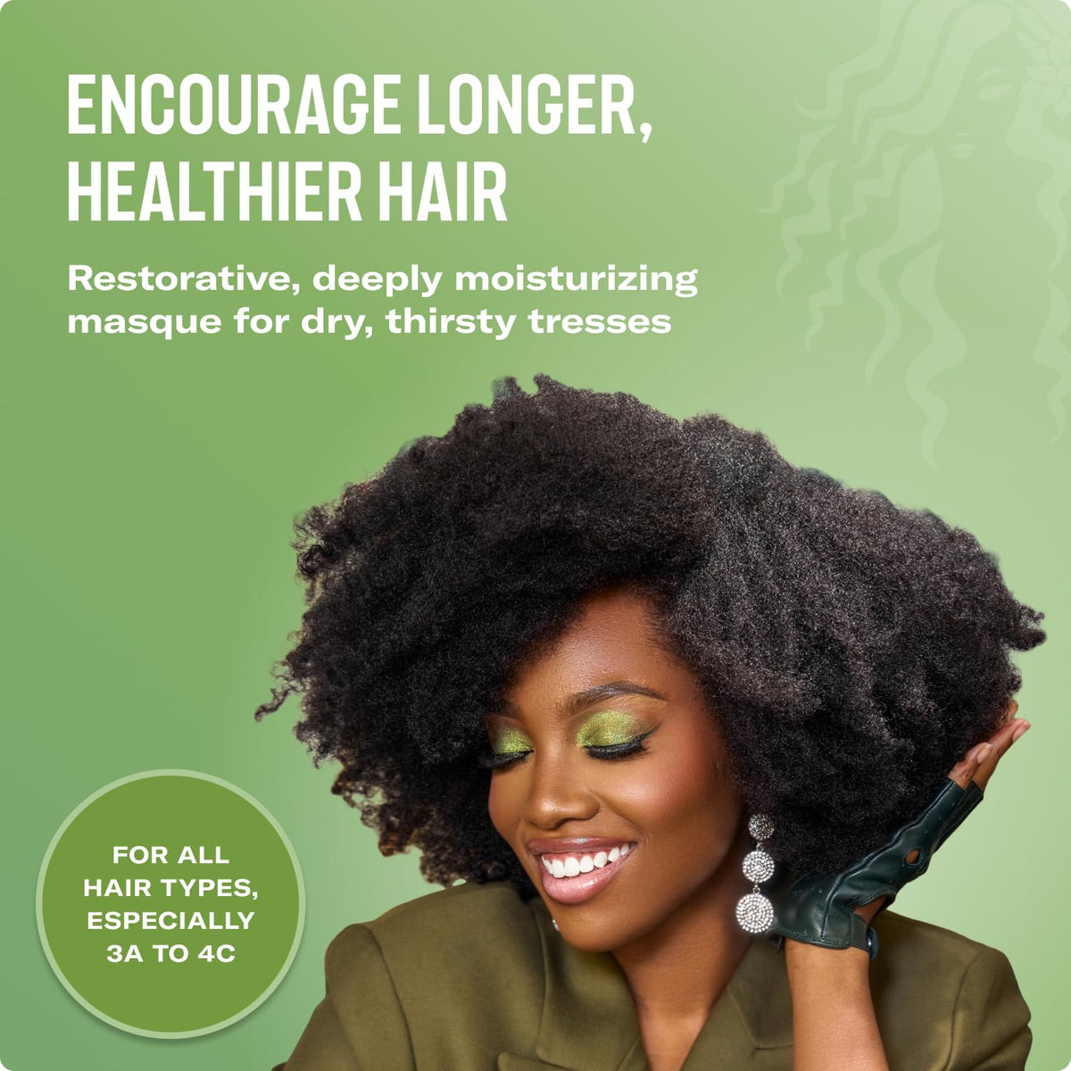Mielle Organics Rosemary Mint Strengthening Hair Mask for Damaged Hair - Deep Conditioning