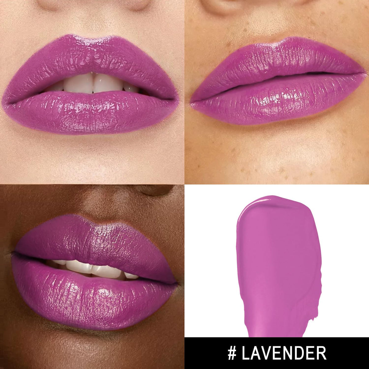 MAKI YIKA Moisture Purple Lipstick for Women Hydrate Lip Gloss for Dry Cracked Lips Weightless