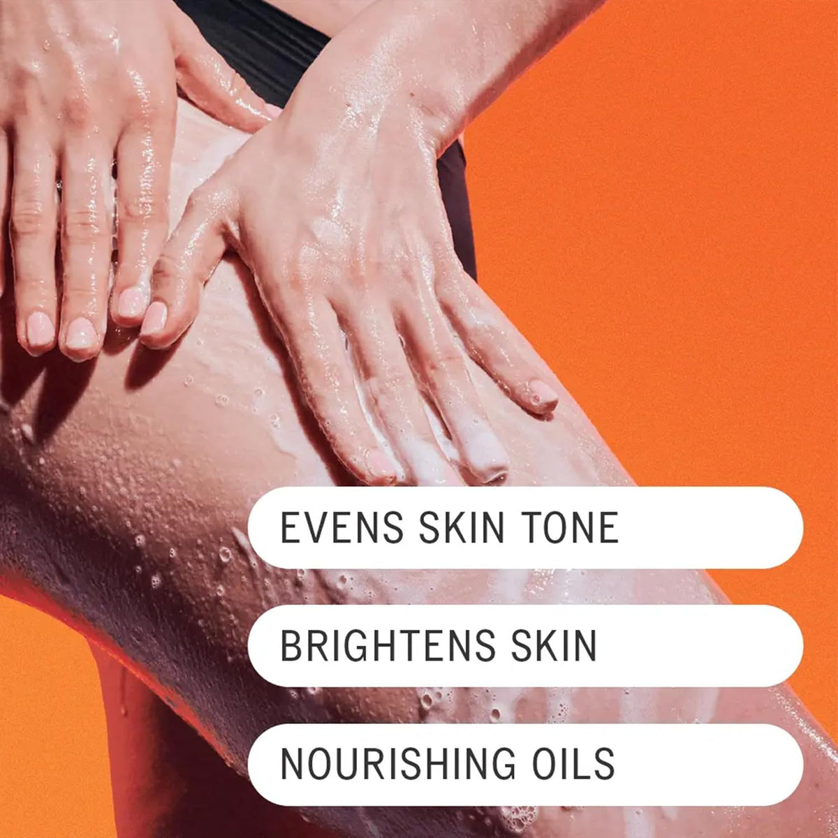 AKT The Foaming Body Scrub 8.4 Fl Oz, Skin Exfoliator, Body Scrub with Rice & Sugar, Papaya &