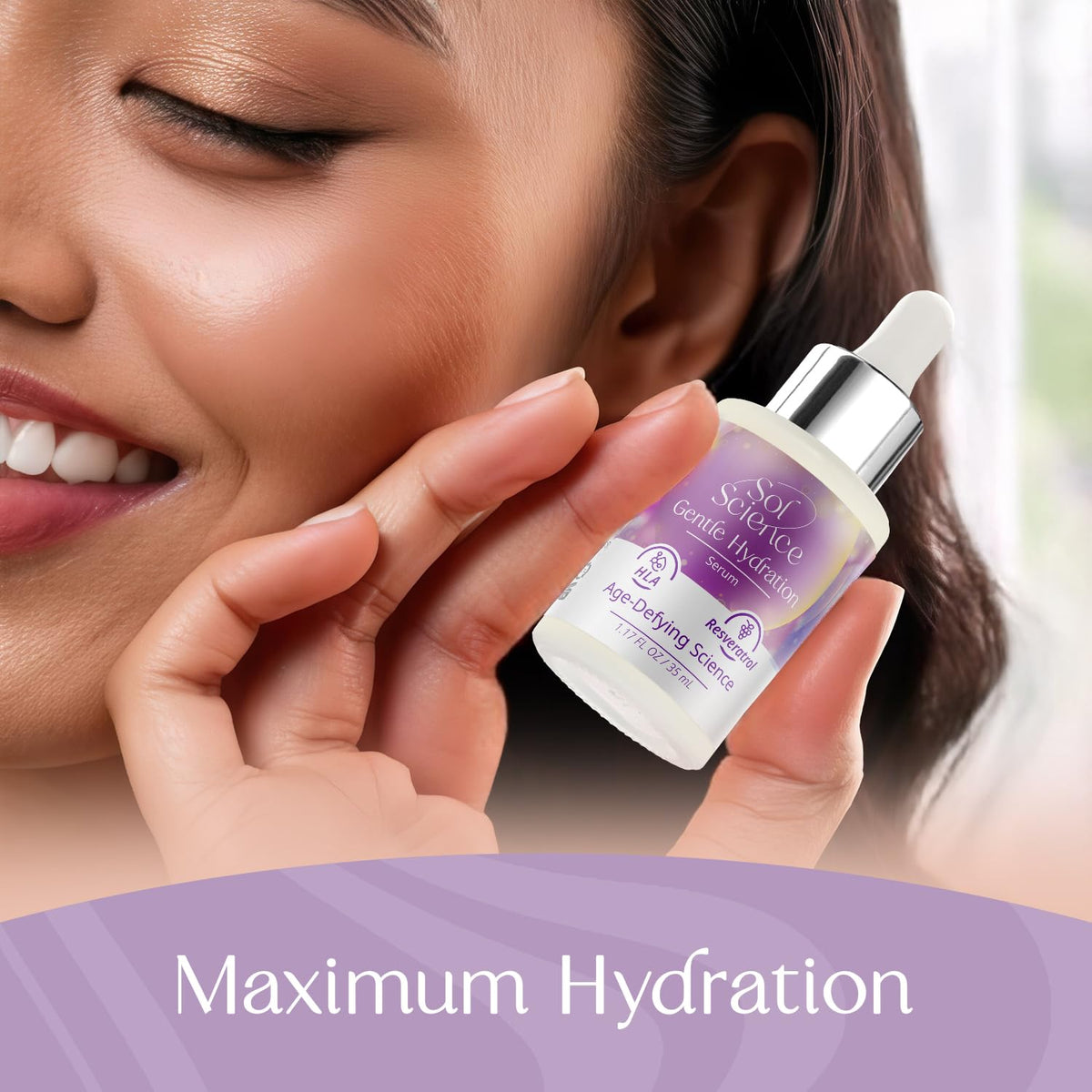 Gentle Hydration Serum - Lightweight & Moisturizing for Sensitive Skin with Hyaluronic Acid