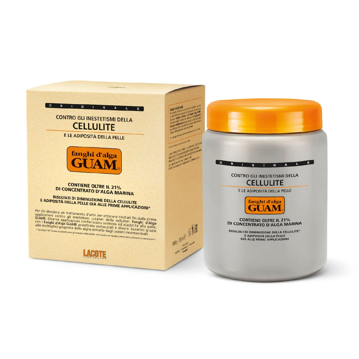 Guam Anti-Cellulite Hot Seaweed Mud ORIGINAL FORMULA | Sculpting Body Wrap To Remove Cellulite