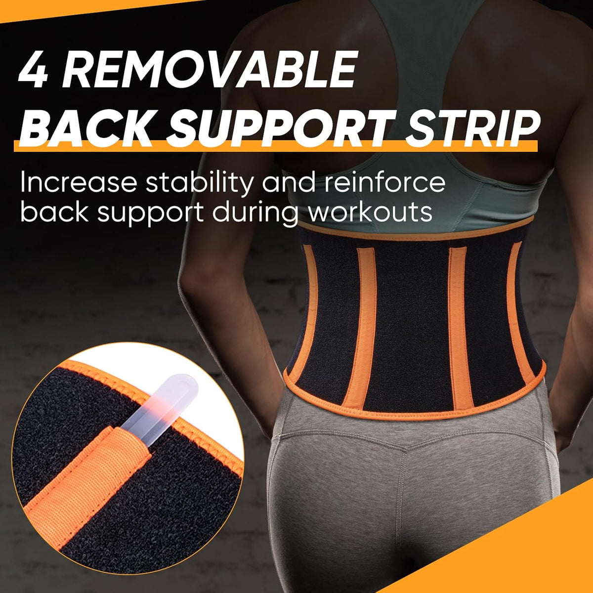 APEXUP Sweat Waist Trainer for Women and Men, Neoprene Waist Trimmer Belt Slimming Sweat Band with