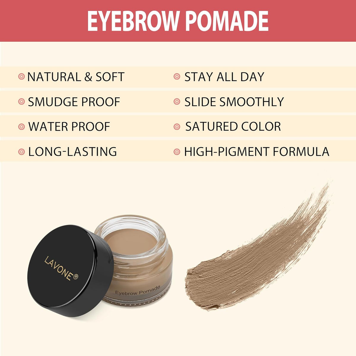 LAVONE Hair-Like Eyebrow Pen Makeup kit, Eyebrow Pencils for Women with Waterproof Microblading