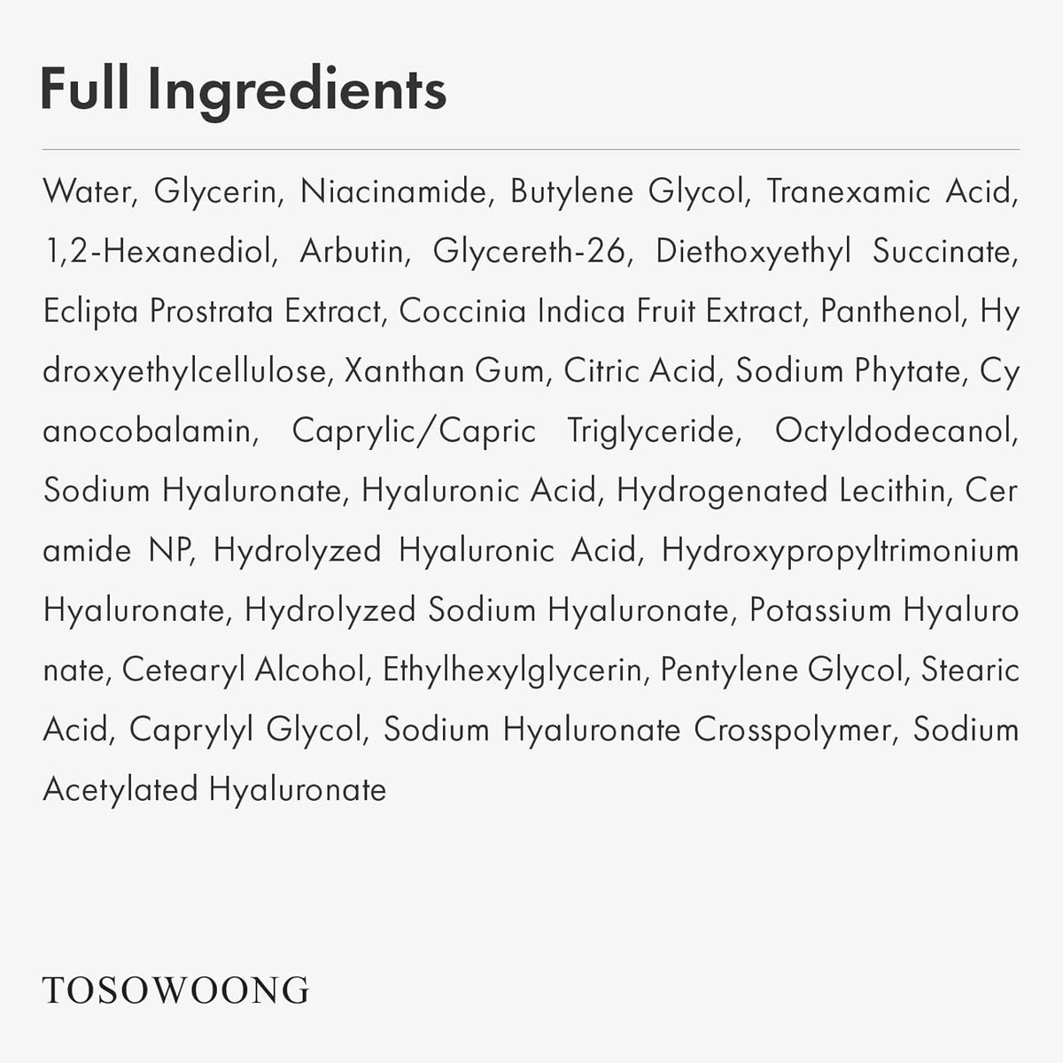 Niacinamide 10% + Tranexamic Acid 4% Serum, Arbutin 2%, Hyaluronic Acid, TXA Facial Serum, Glass