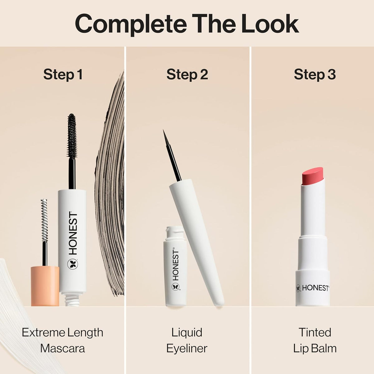 Honest Beauty Longlasting Liquid Eyeliner | Smudge + Flake Proof, Precise Application |