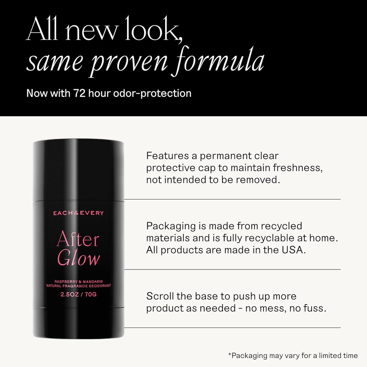 Each & Every Aluminum Free Deodorant for Women & Men - All Natural Deodorant for Sensitive Skin