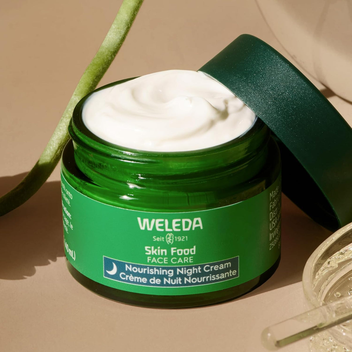Weleda Skin Food Face Care Nourishing Night Cream, 1.3 Fluid Ounce, Plant Rich Moisturizer with