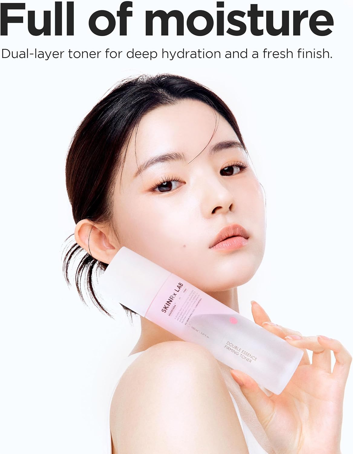 SKINRxLAB MadeCera Cream Double Essence Firming Korean Toner – Dual Layer Hydration Toner with Milk