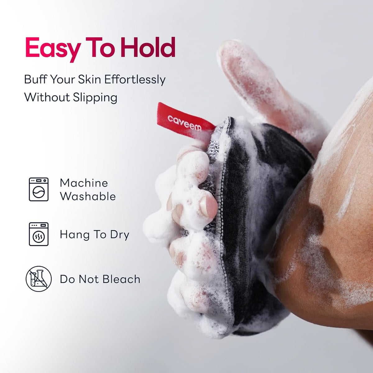 Exfoliating Body Scrubber, Bath and Body Scrub Buffer, Body Exfoliator for Remove Dead Skin, Gentle