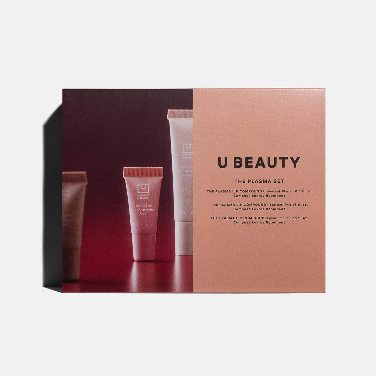 U Beauty The PLASMA Tinted Lip Compound - Anti-Aging & Anti-Wrinkle Lip Gloss, Hyaluronic Acid