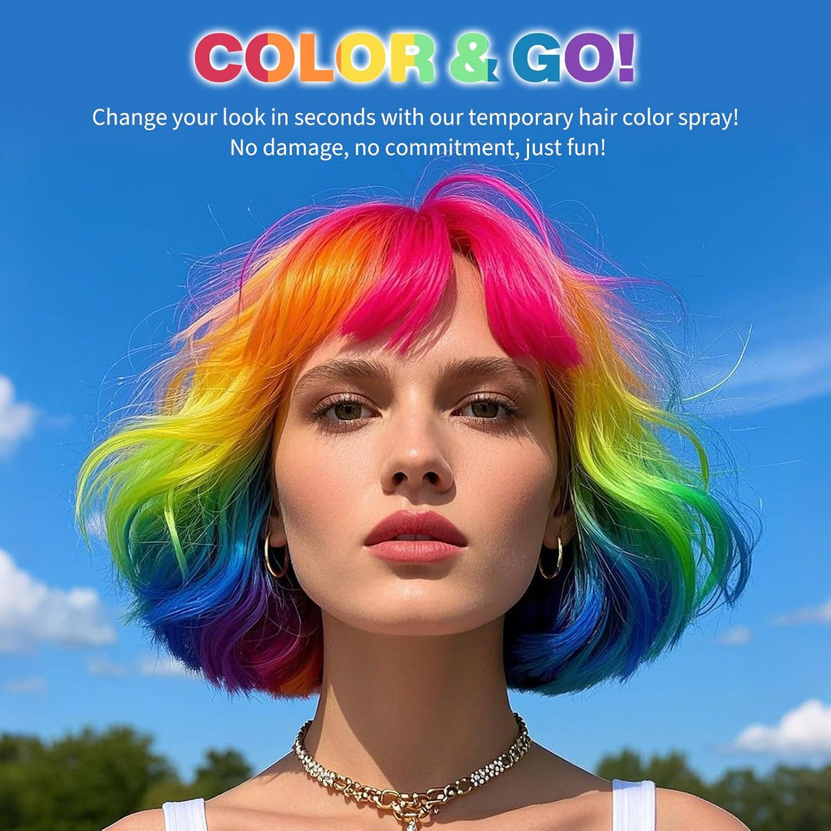 Red Hair Spray,Hair Color Spray Dye,Temporary Hair Color Spray for Kids Women,Hair Color Dye