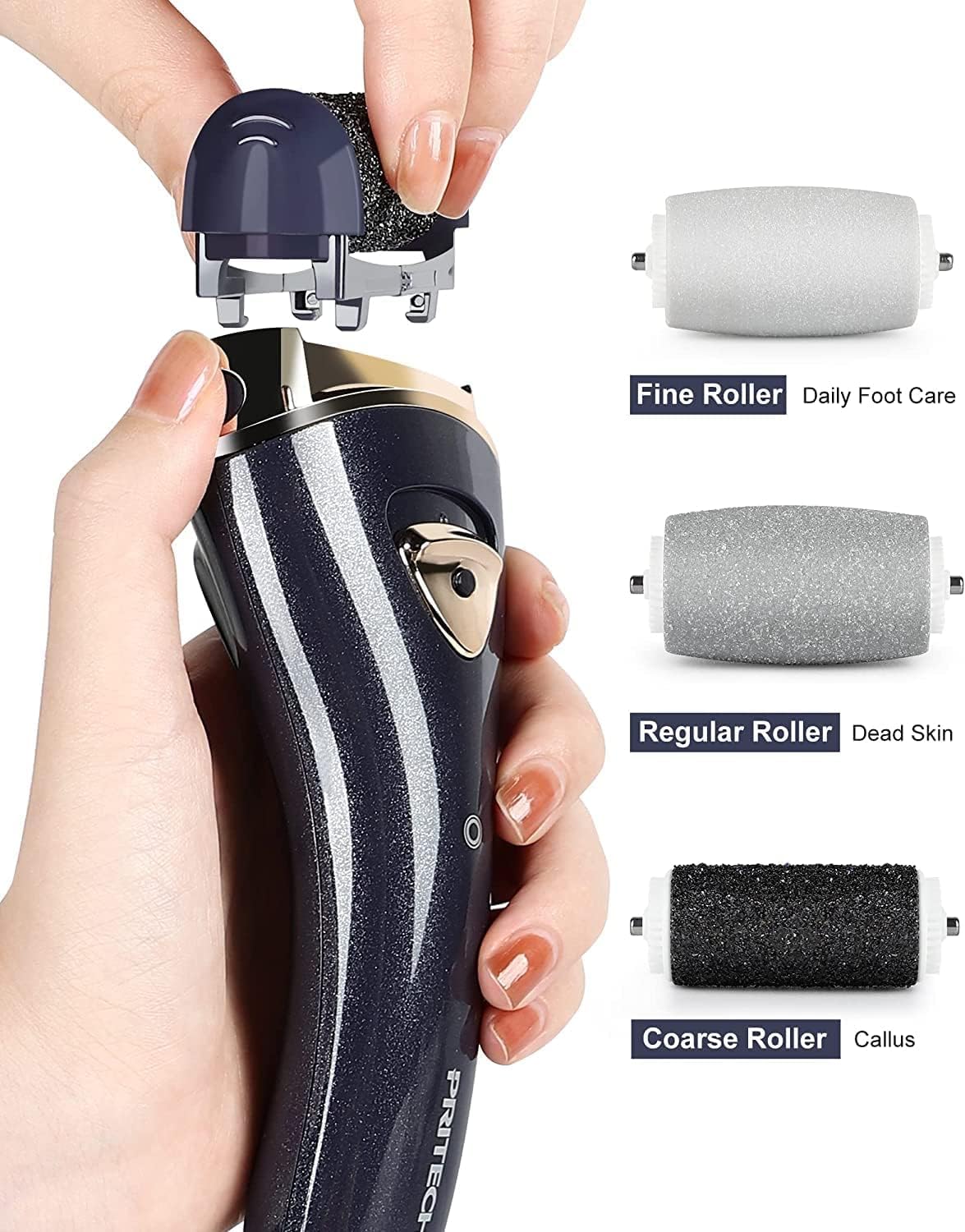 Electric Foot Callus Removers, Portable Electronic Foot File Pedicure Tools, Electric Callus