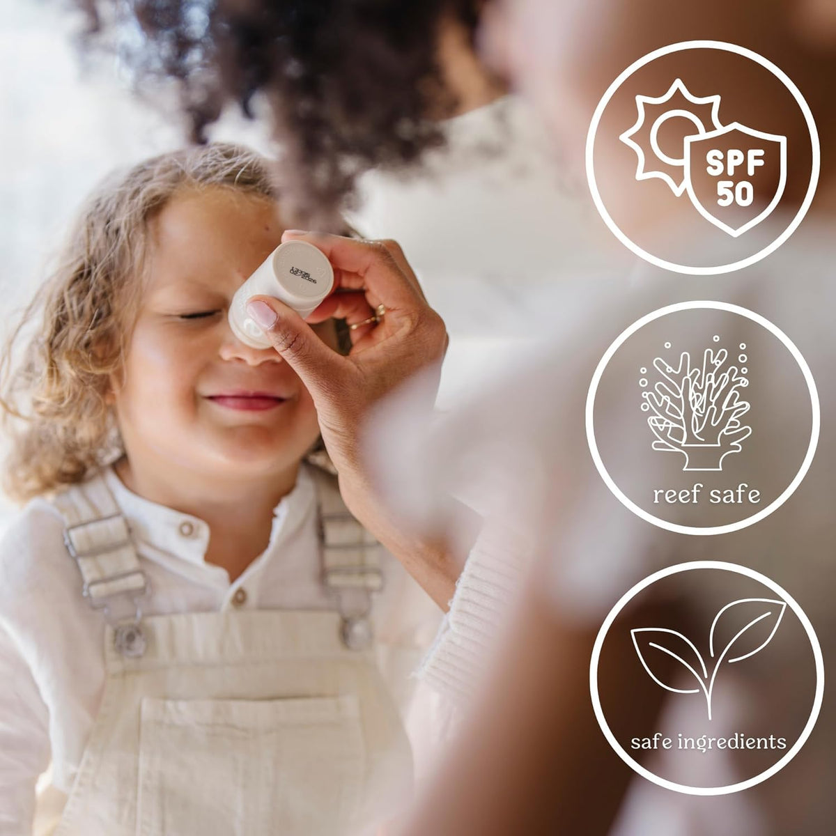 Roe Wellness- Kids Sunscreen Stick For Face & Body Sun Protoction | Reef Safe, Clean Ingredients