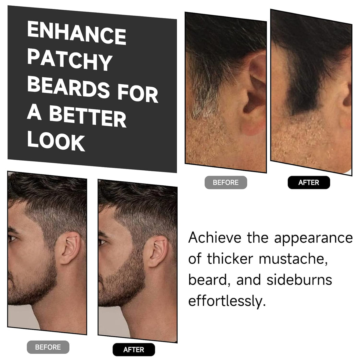 2 Pack Root Cover Up and Touch Up Powder - Conceals Grays, Thinning Hair, Hairline, Beard Line