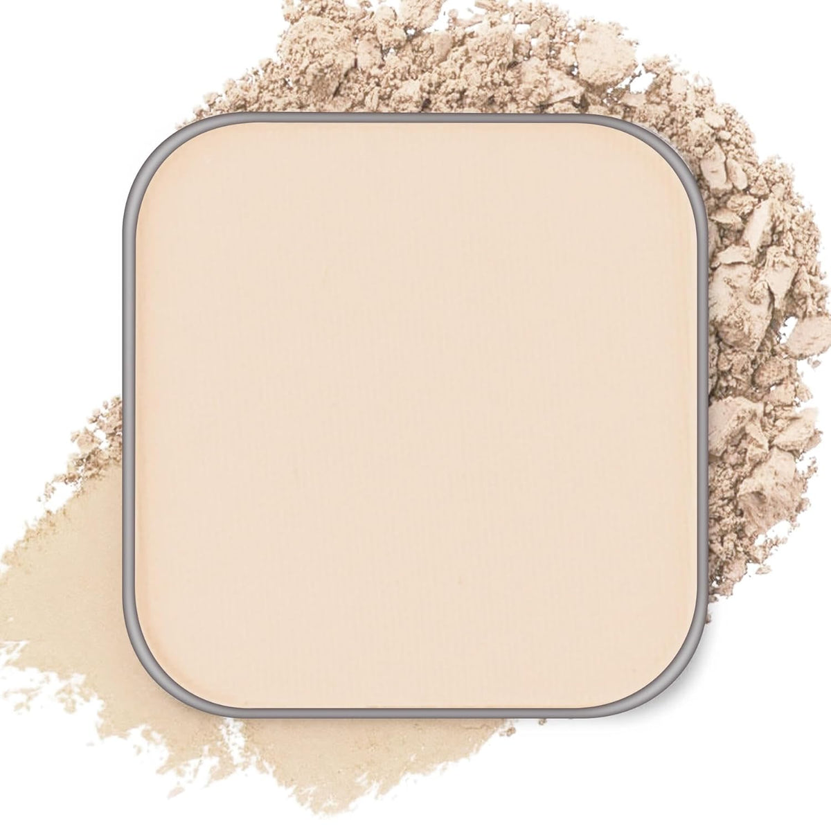 Single Matte Eyeshadow with Metal Pan, Long-lasting Natural Nude Color No-Makeup Look, Palette