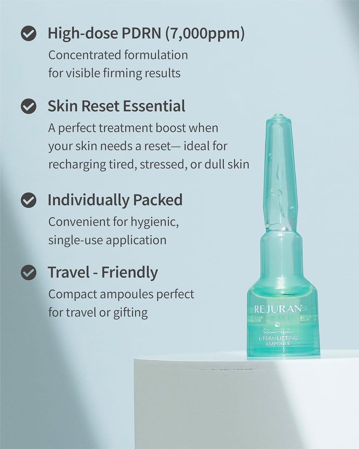 REJURAN® Recover c-PDRN® Lifting Ampoule - High Does Original Salmon DNA PDRN Serum DNA for