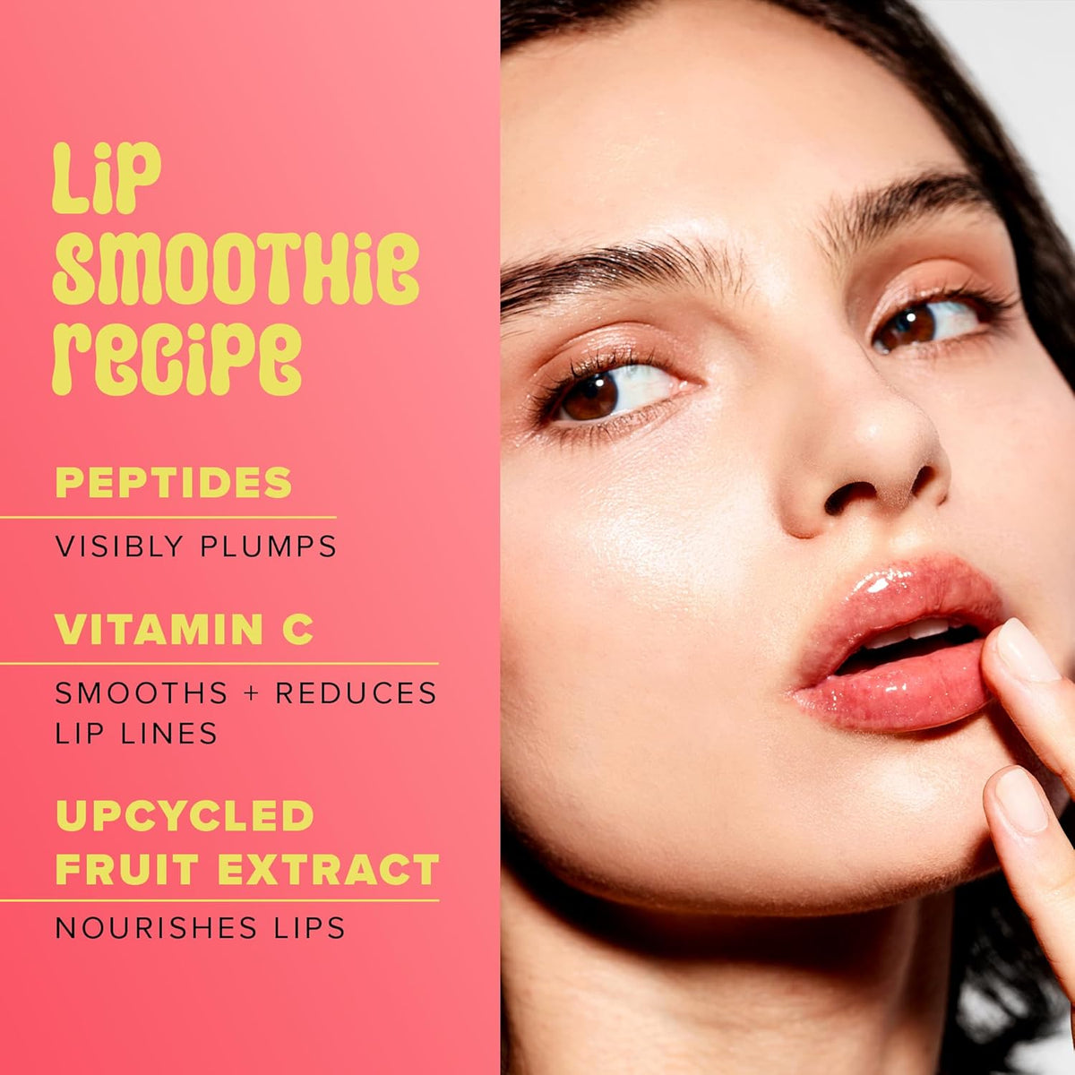 Farmacy Peptide Lip Smoothie - Hydrating Lip Balm with Vitamin C to Visibly Plump & Smooth Lines