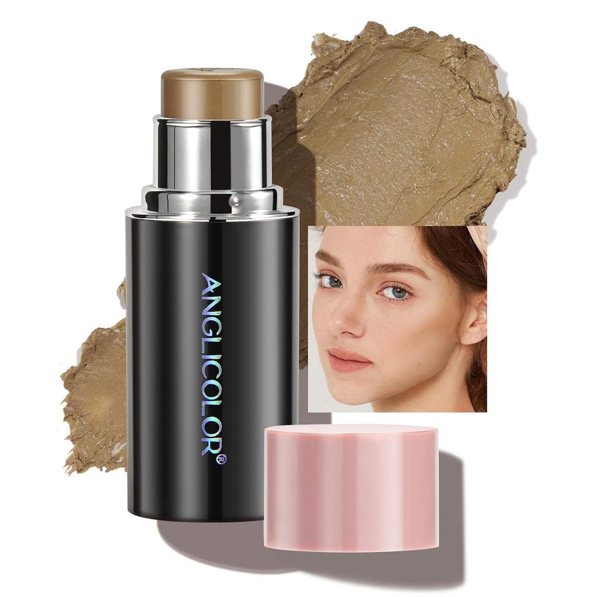 Contour Stick, Long Lasting, Cream Contour, Smooth, Blendable, Contour Stick Makeup, Floral