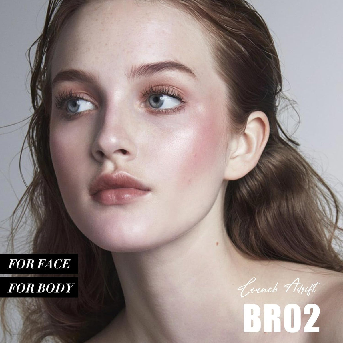 FOCALLURE Shimmer Face Highlighter Makeup Powder, Gel to Powder Glow Finish, Leaving a Lightweight