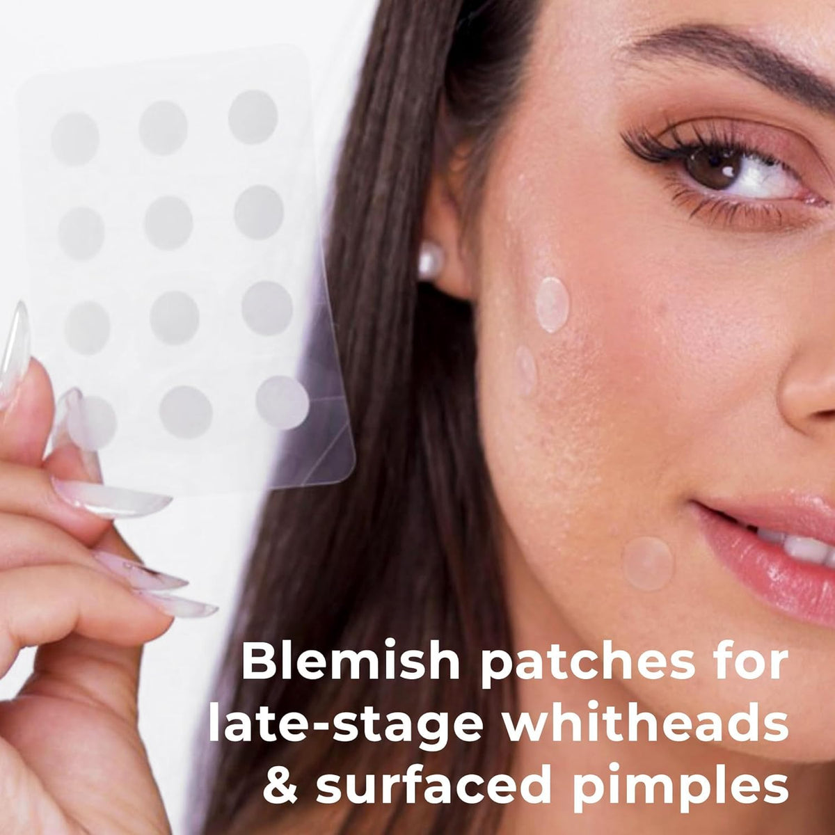 OMMA Korean Pimple Patches for Face with Hydrocolloid Patch, Invisible Blemish Pimple Stickers Acne