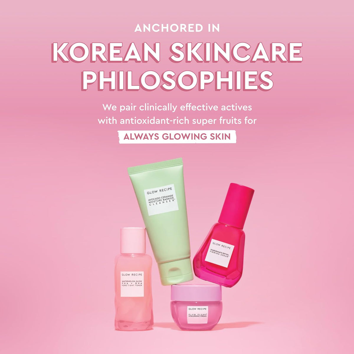 Glow Recipe Pink Juice Water Gel Face Moisturizer for Women, Men & Teens, Travel Size - Hydrating
