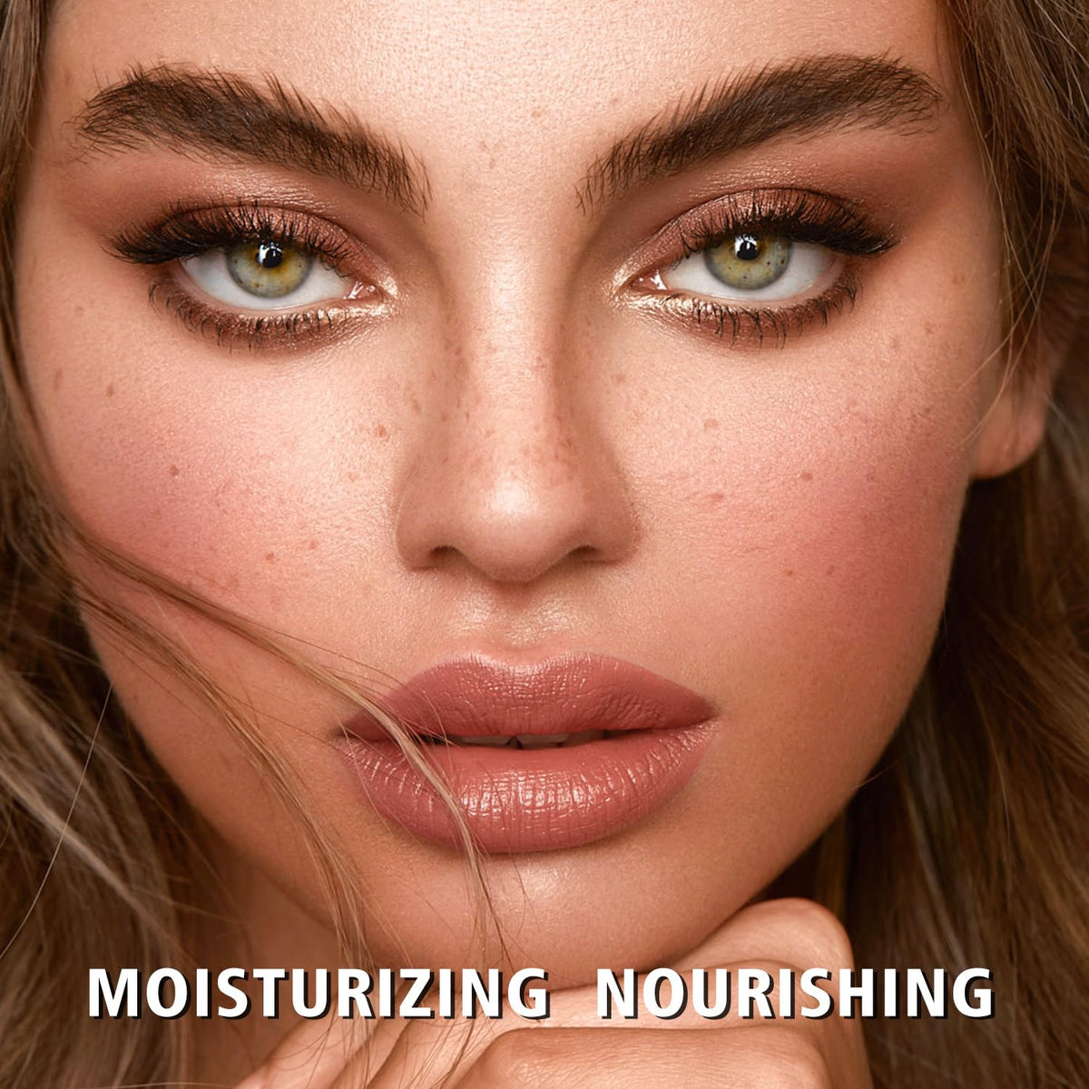 MAKI YIKA Moisture Nude Lipstick for Women Hydrate Lip Balm for Dry Cracked Lips Weightless Glossy