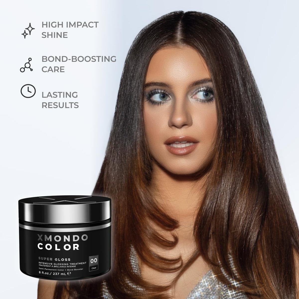 XMONDO Hair Super Gloss Intensive Glossing Treatment | Infused with Bond Booster Technology to