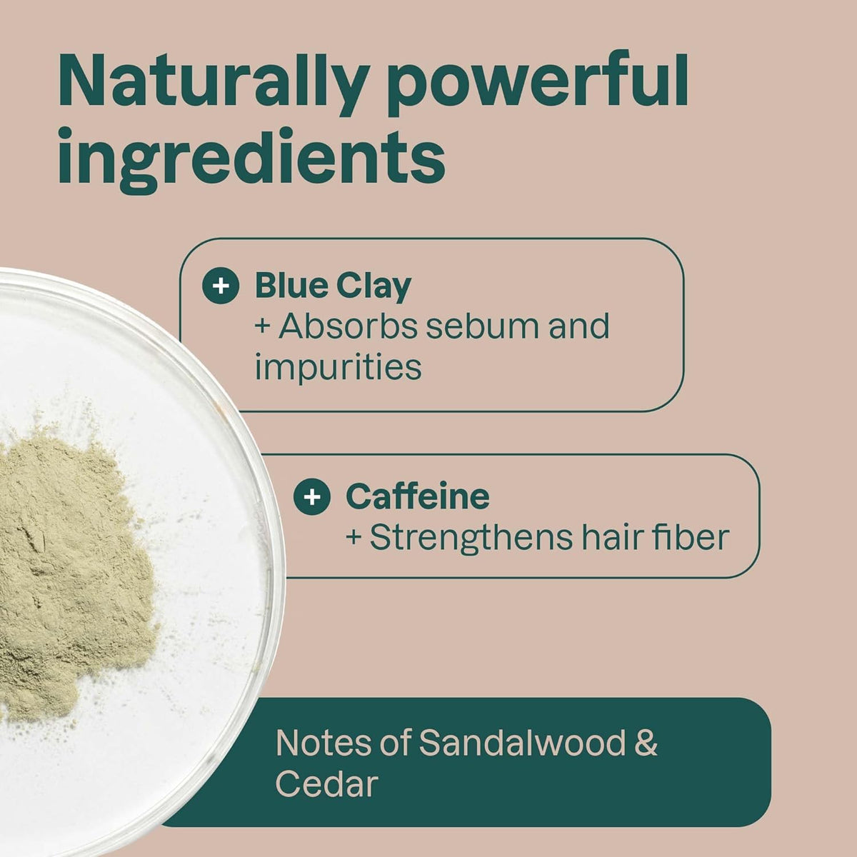 ATTITUDE Strengthening Shampoo Bar, Natural Origin, for Hair Repair & Breakage, Blue Clay &