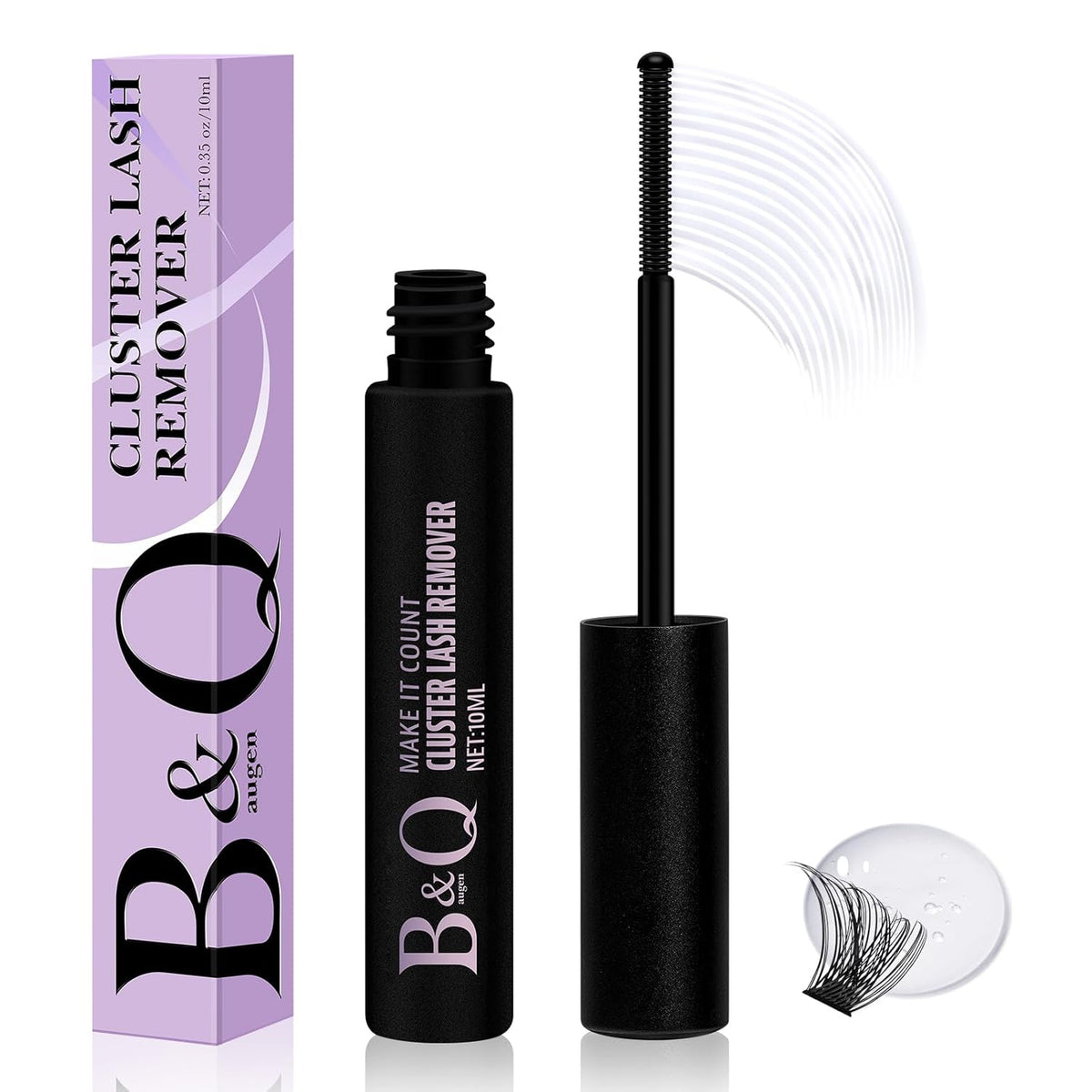 B&Qaugen B&Q Lash Remover for Lash Clusters 10 ML Lash Cluster Remover Cluster Lash Remover Cluster