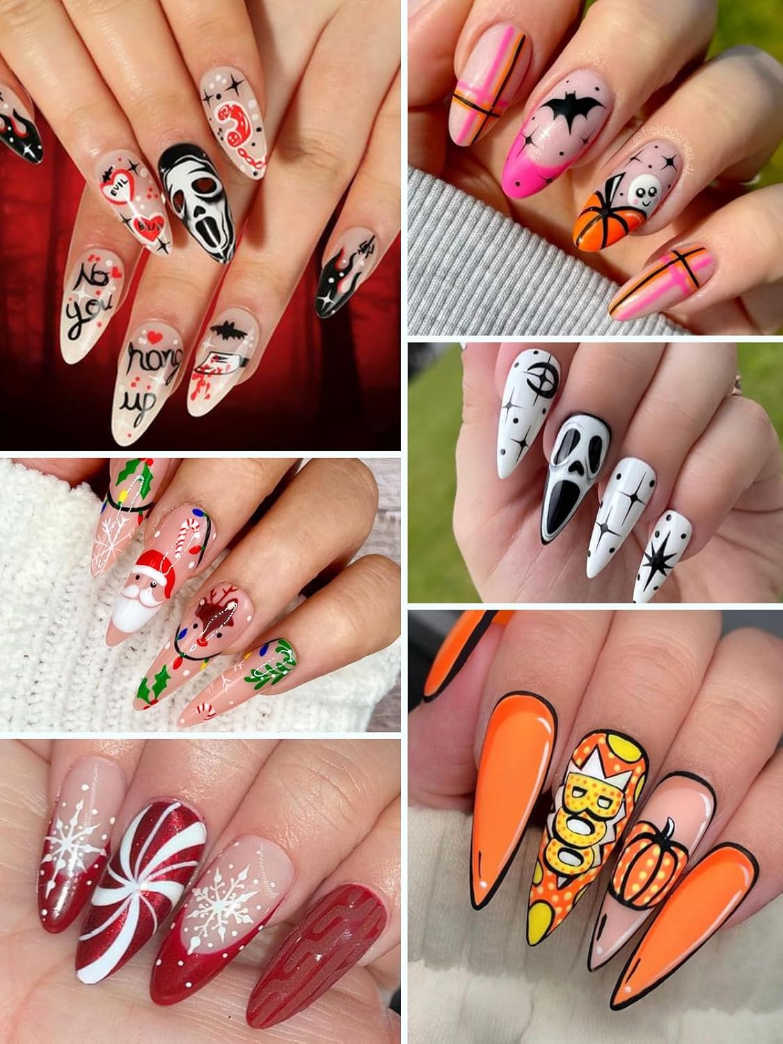 EBANKU 12 Colors Nail Art Pens Set, 3D 0.7MM Nail Polish Pens Quick-Drying Nail Art Acrylic Paint