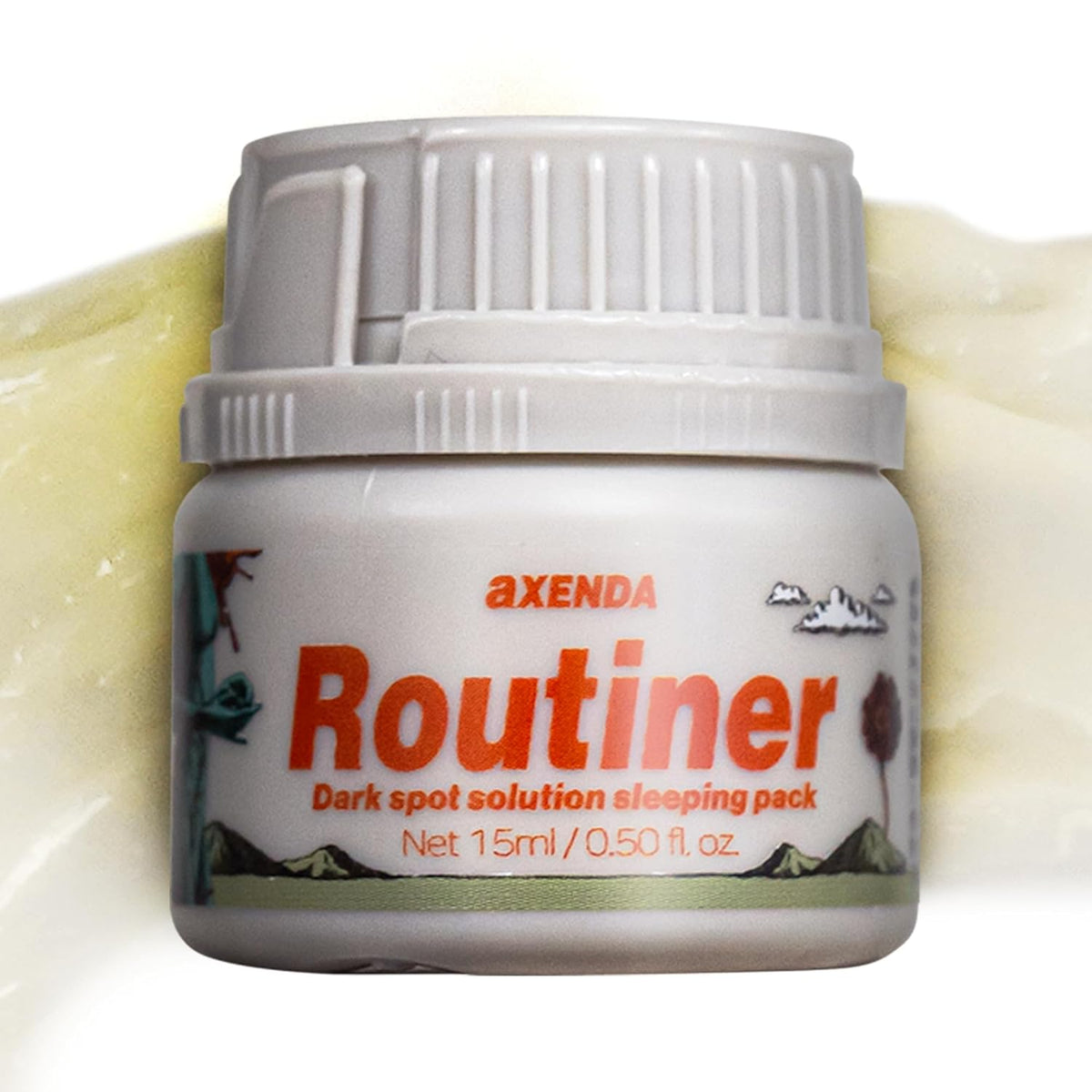 AXENDA Routiner, Gentle Exfoliating Sleeping Peel Pack, Dull, Pigmentation, Blackhead, Acne