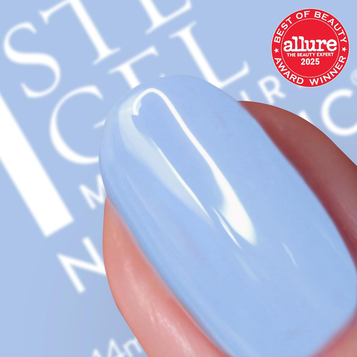 Nails Inc It's Topless Gel-Like Nail Polish, 4-in-1 Base Coat, Treatment, Color & Top Coat, Long
