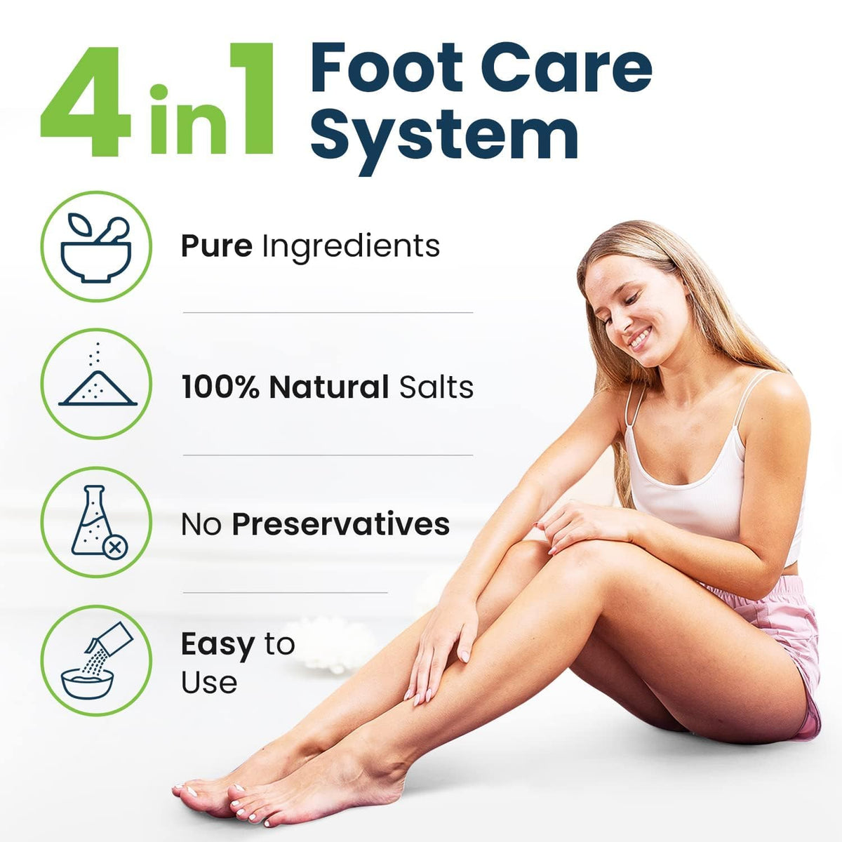 FOOT CURE Exfoliator & Callus Remover Pedicure Set – Care Kit Includes File for Dead Skin, Tea Tree