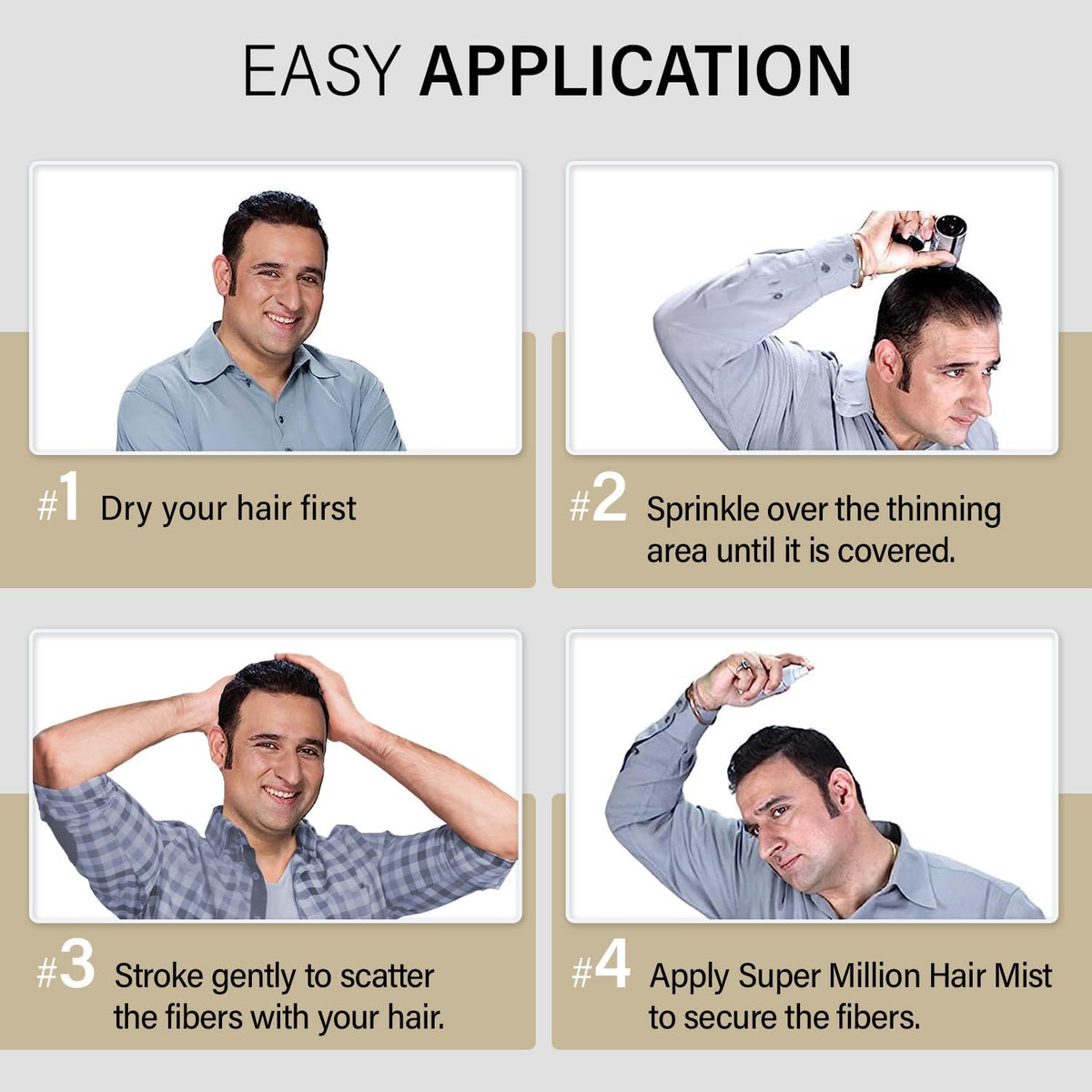 SMH Plant-Based Hair Fibers MADE IN JAPAN – Instantly Conceals Thinning Hair –Long-Lasting, Natural