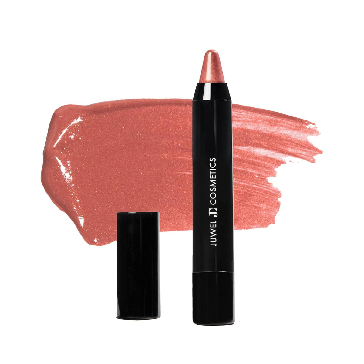 Juwel Cosmetics Retractable Lip Crayon, High Shine Long Lasting Lip Liner with Vitamins C & E, Shea
