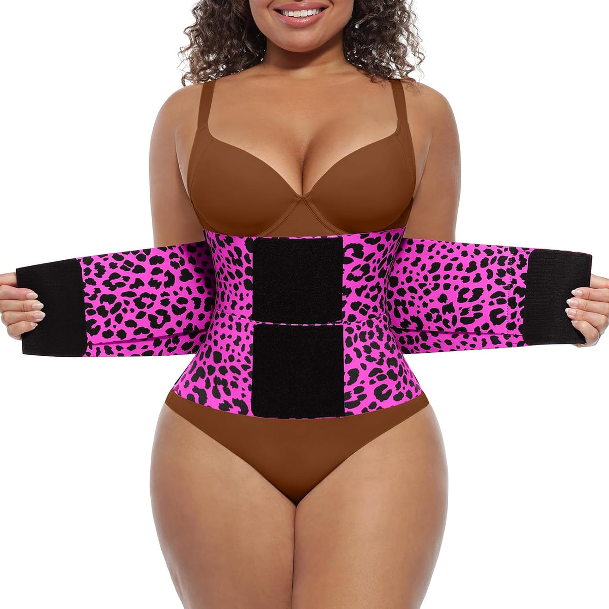 FeelinGirl Waist Trainer Long Torso Waist Cincher Trimmer Ab Belt Tummy Control Body Shaper Triple